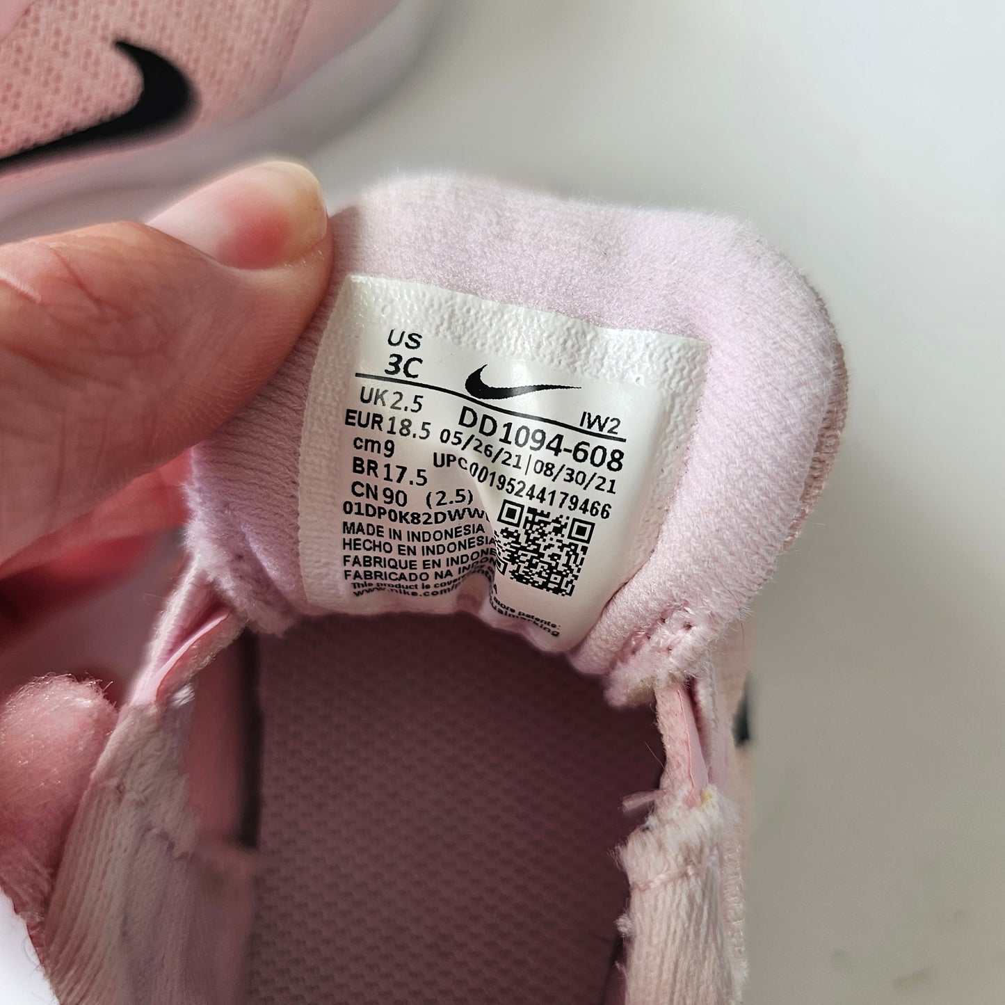 Nike Pink Shoes - Size US 3C