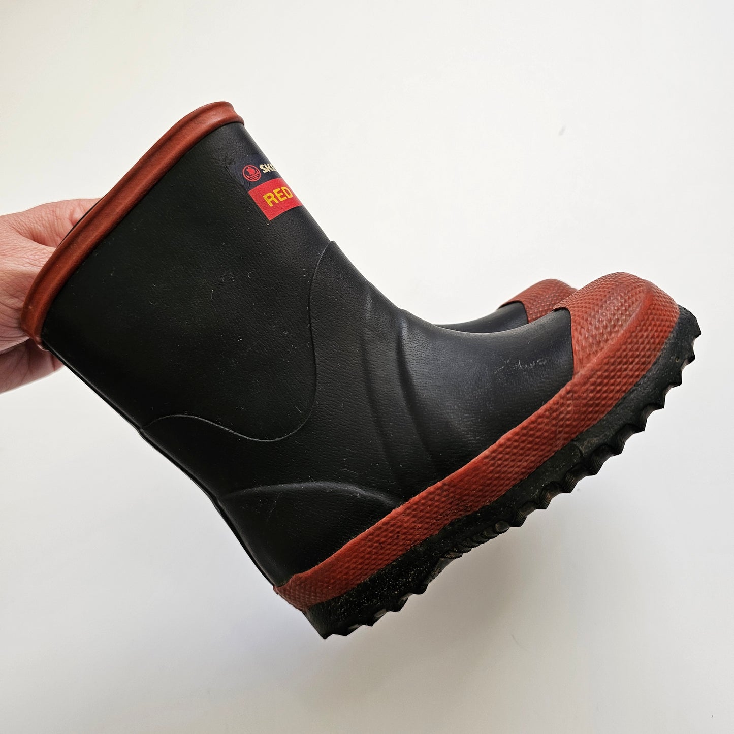 Red Band Gumboots - Size 6