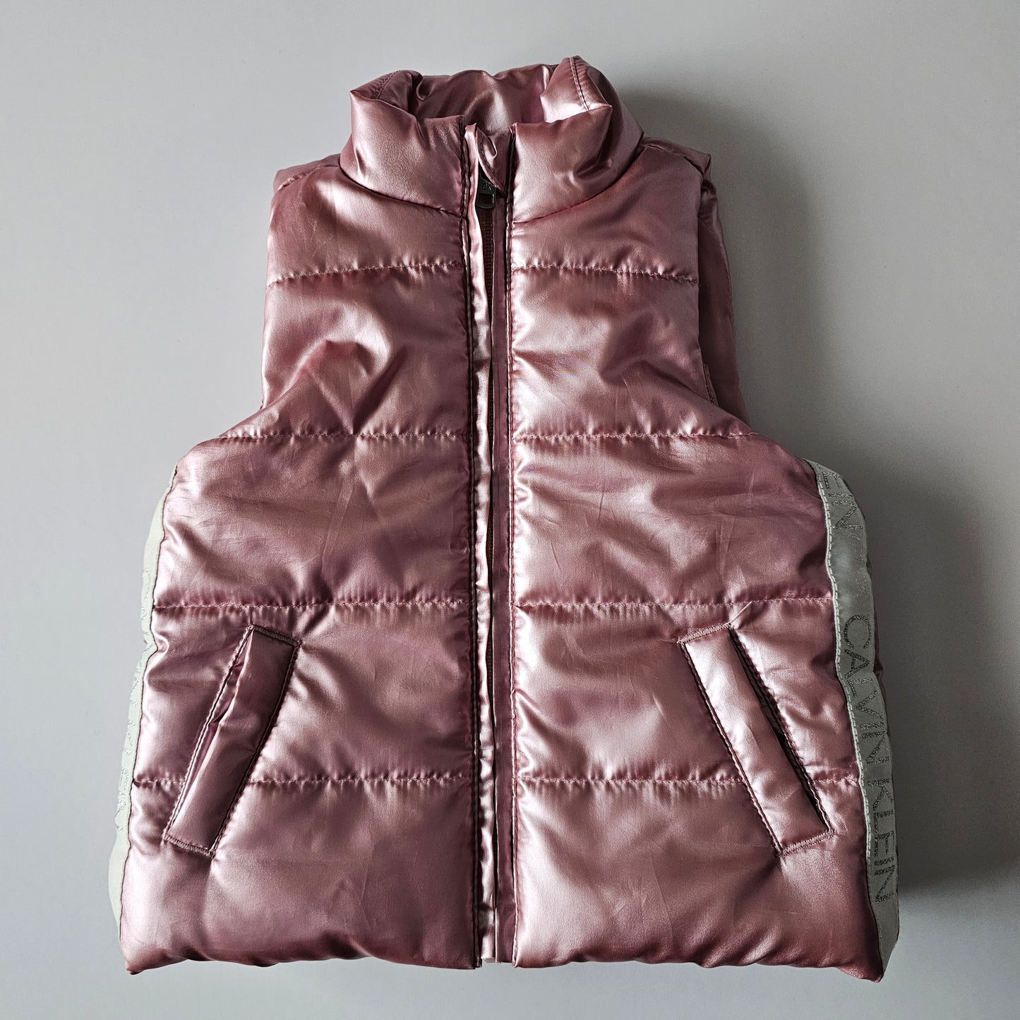 Calvin Klein Metalic Puffer Vest - Size 12m