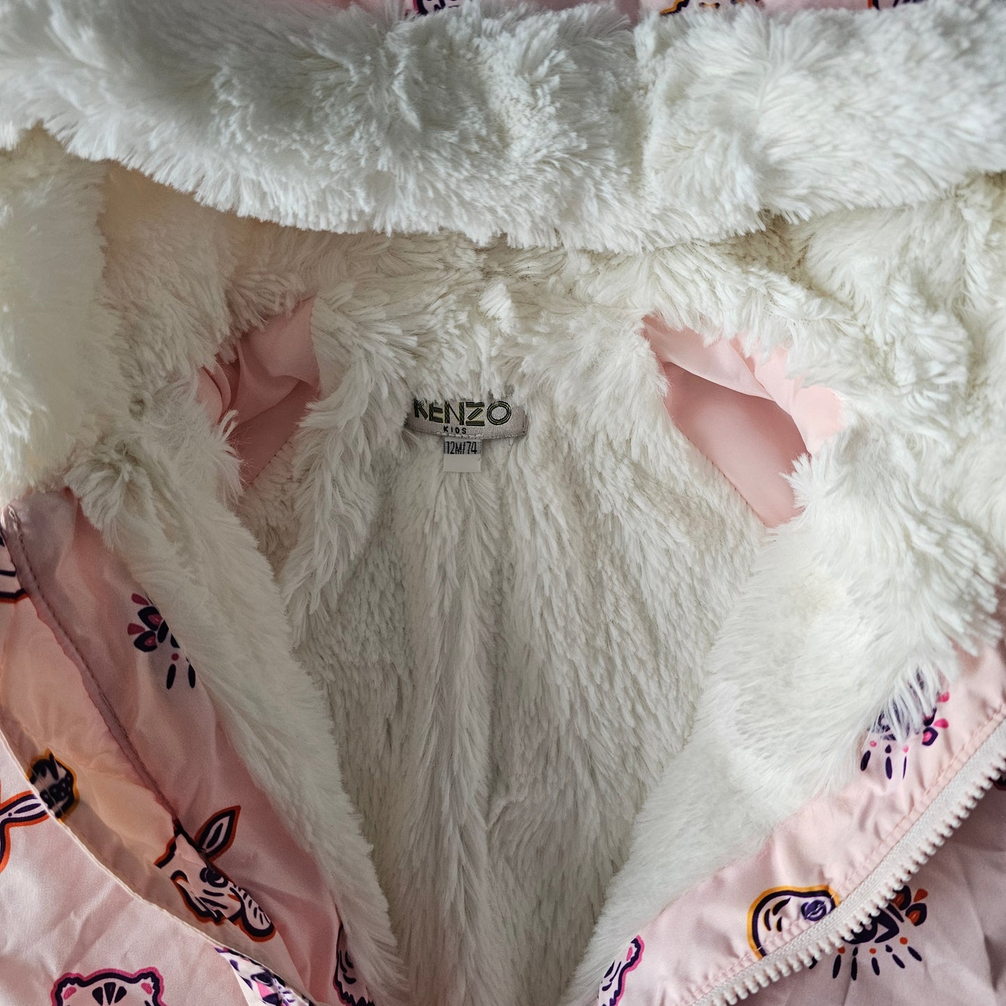 Kenzo Lined Puffer Snowsuit - Size 12m