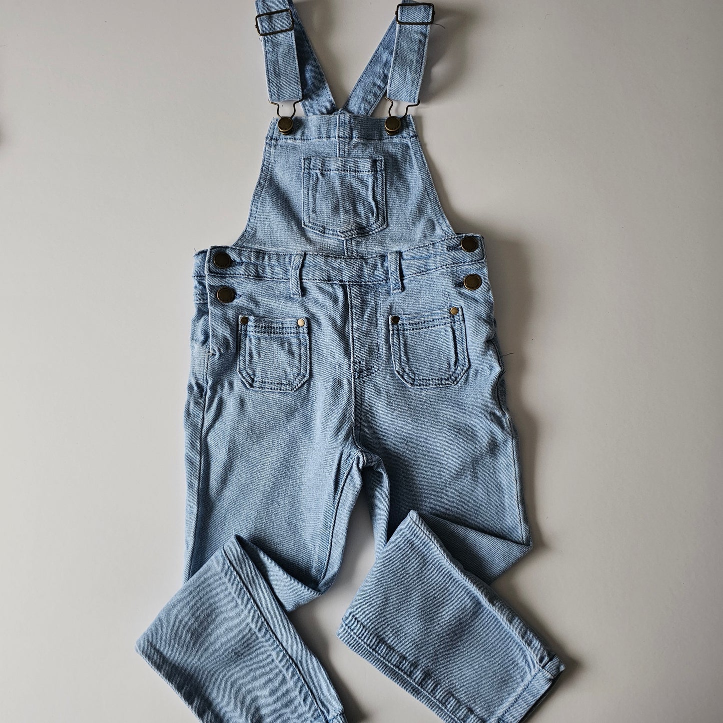 Jamie Kay Denim Overalls (flaw) - Size 5-6