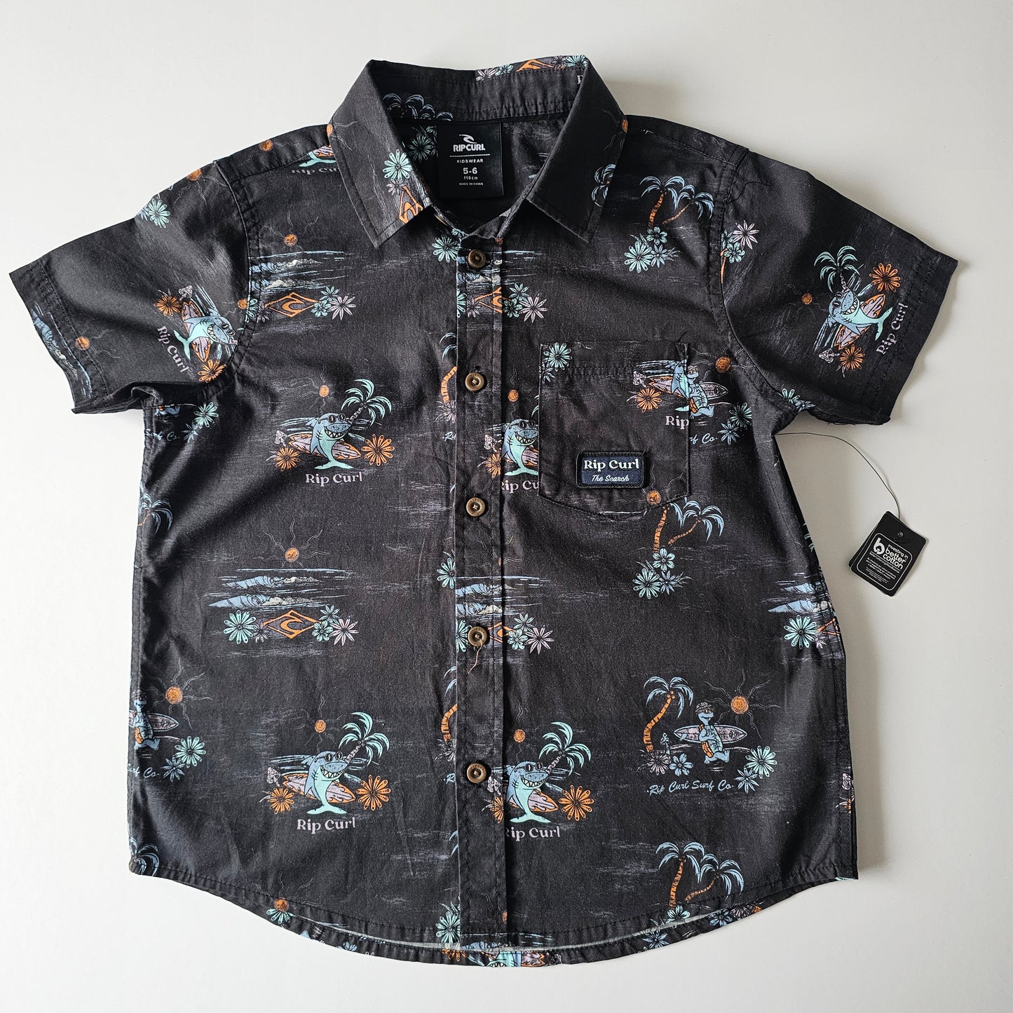 Ripcurl s/s Shirt *NEW* - Size 5-6