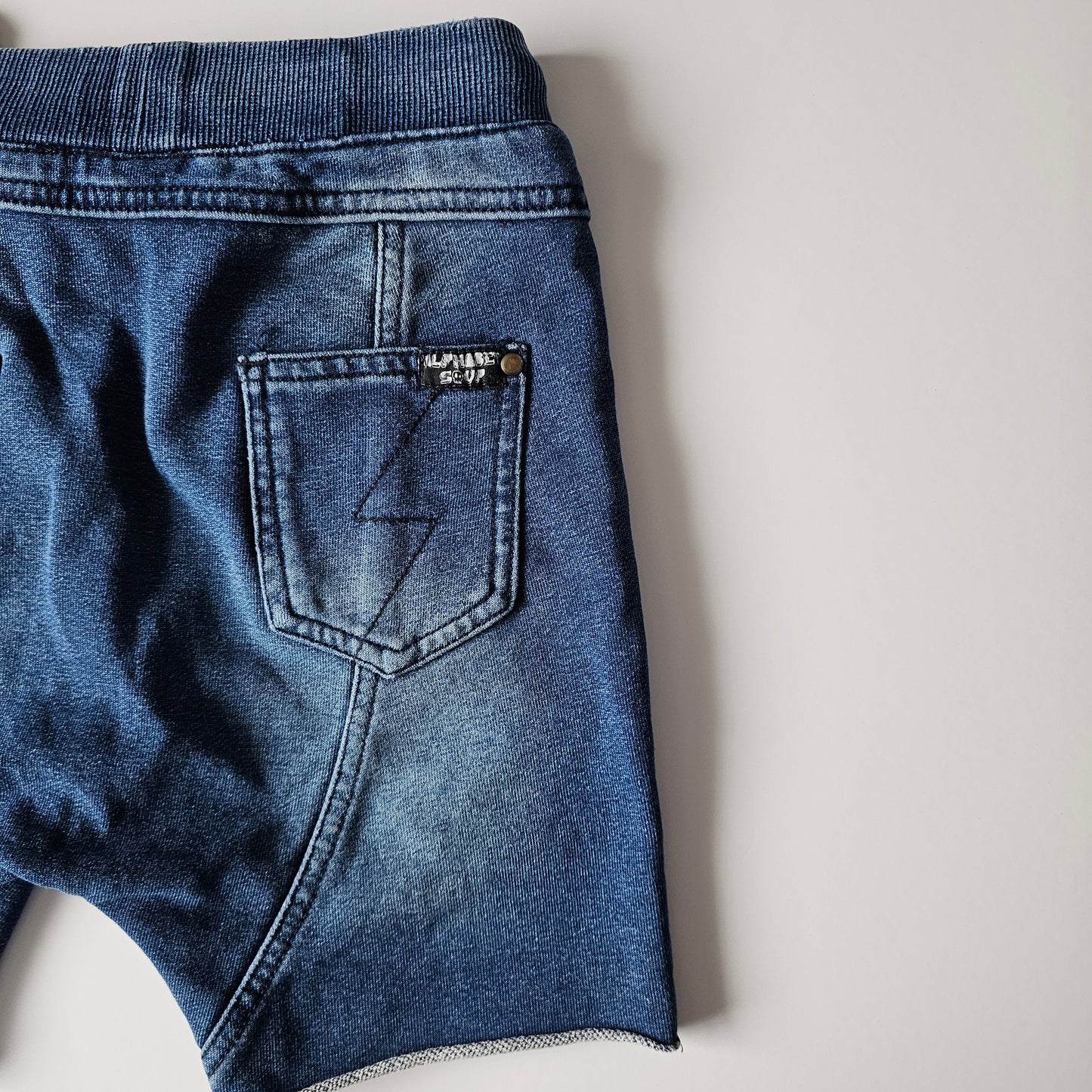 Alphabet Soup Denim Shorts - Size 6