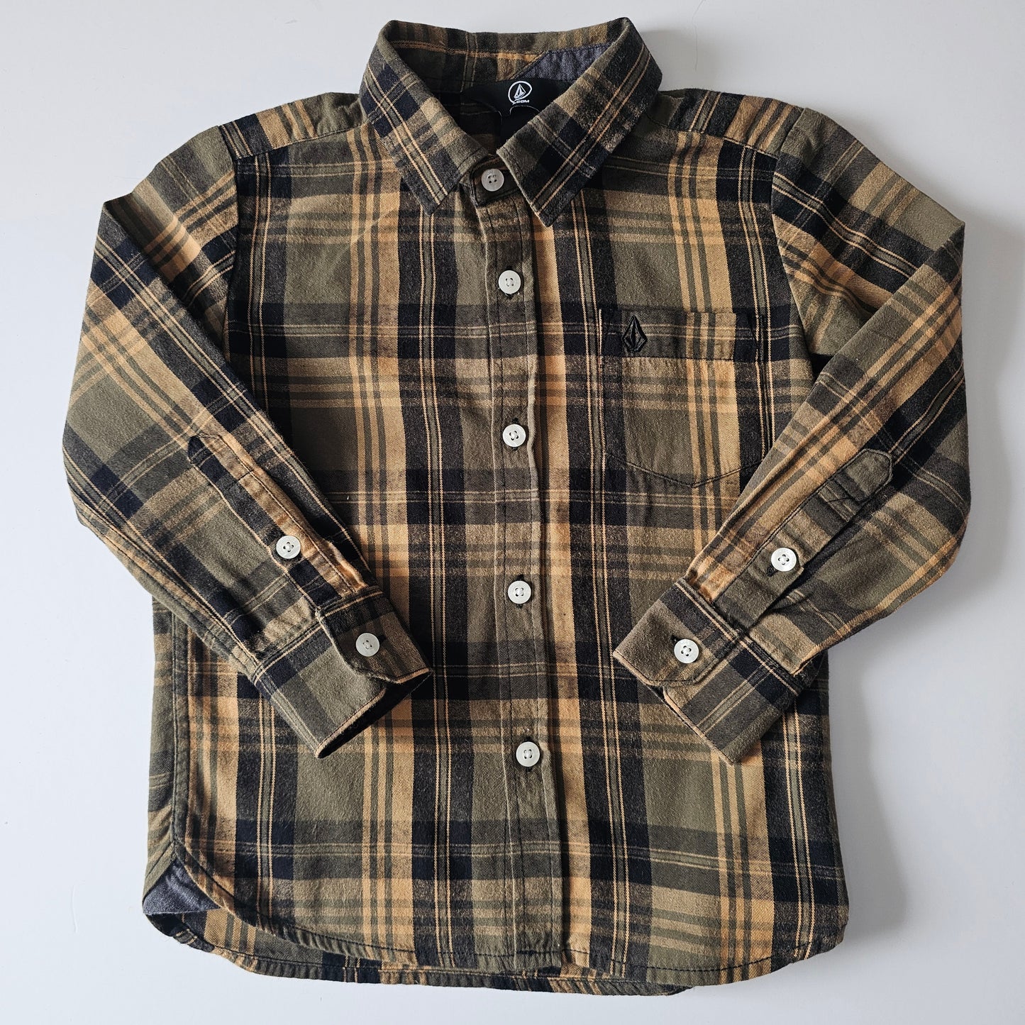 Volcom Check Shirt - Size 4