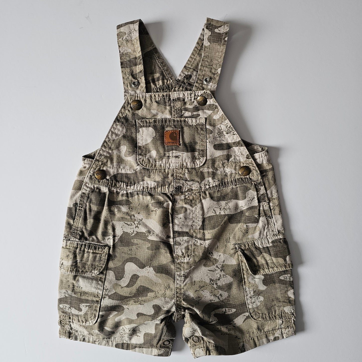 Carhartt Camo Overalls (2011) - Size 12m