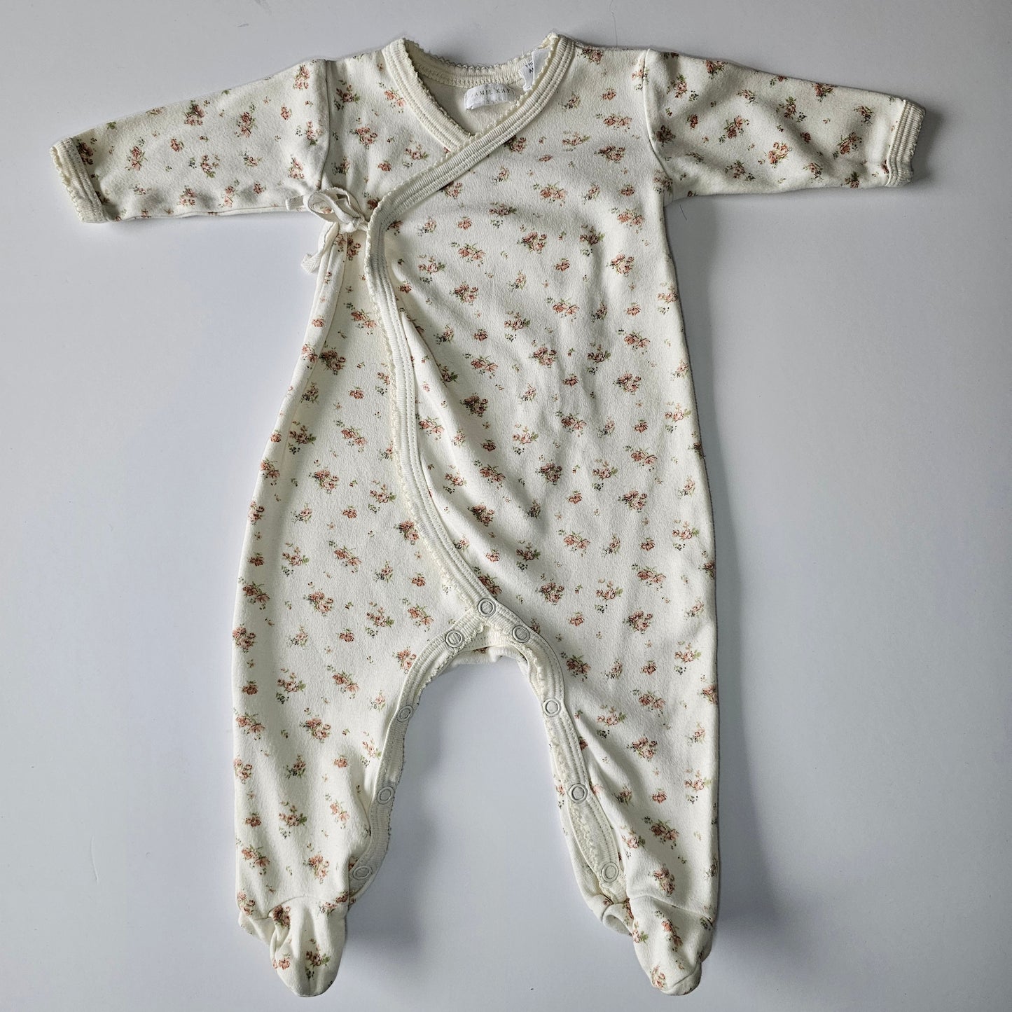 Jamie Kay Floral Onsie - Size NB
