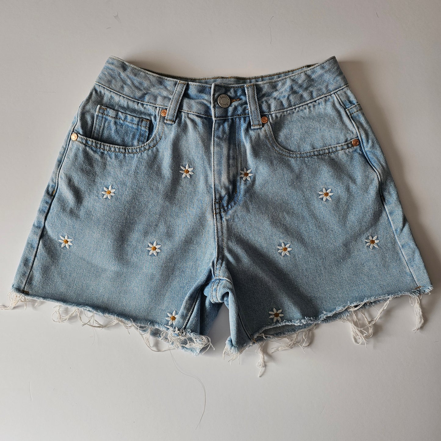 Switch Daisy Denim Shorts - Size 10