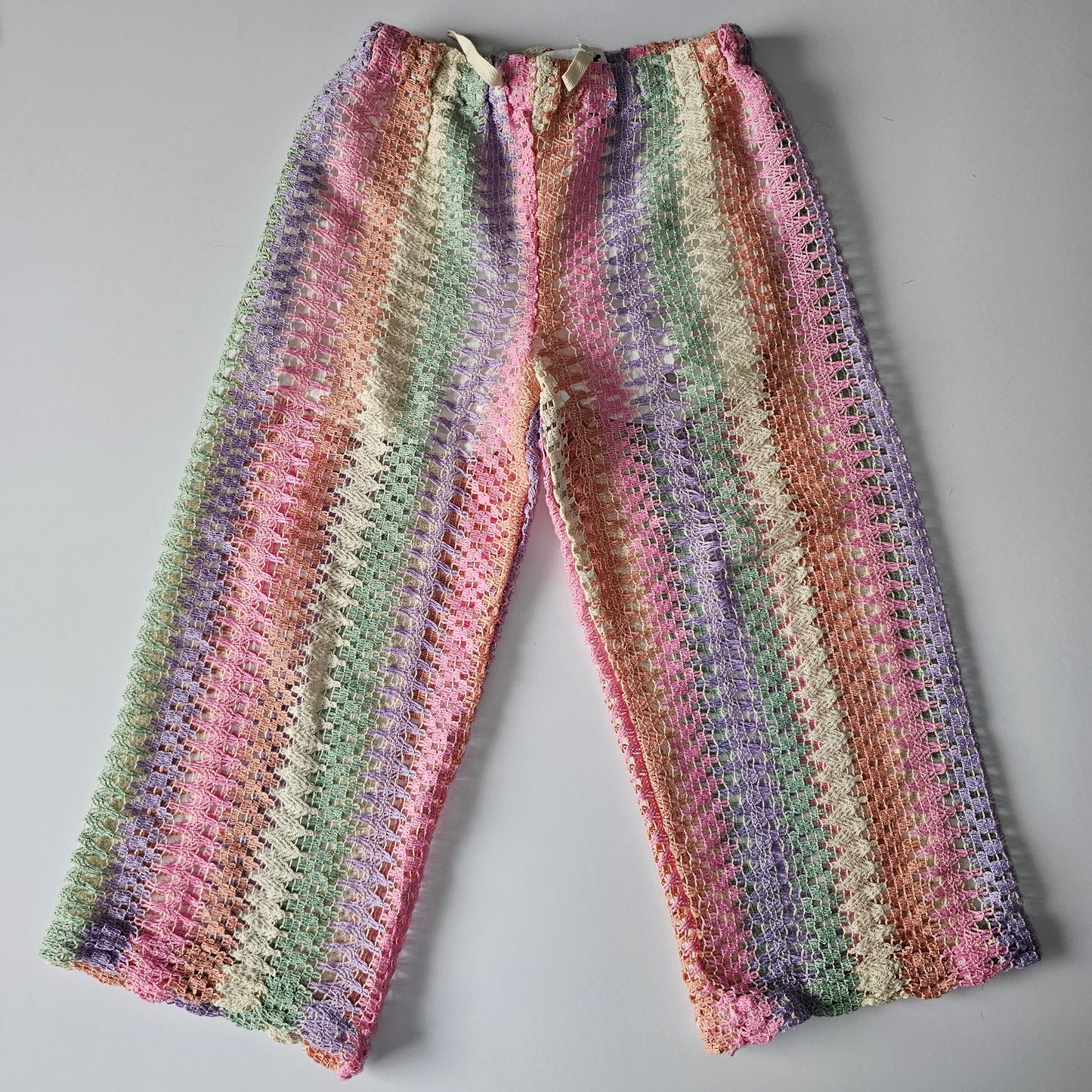 Cotton on Kids Crochet Pants - Size 5-6