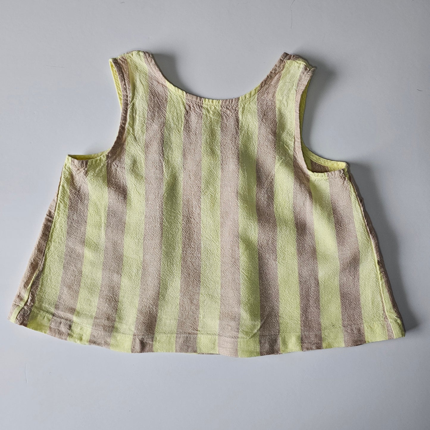 Seed Linen Blend Cropped Top - Size 4-5 (best fit)