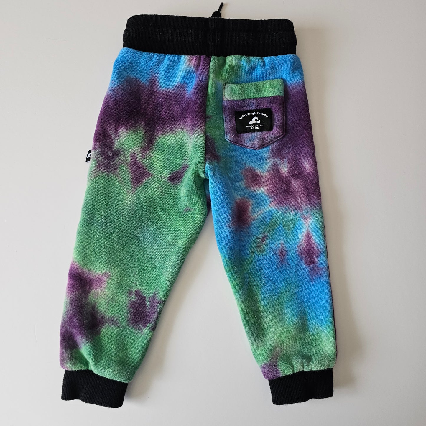 Hello Stranger Tie Dye Trackpants - Size 2