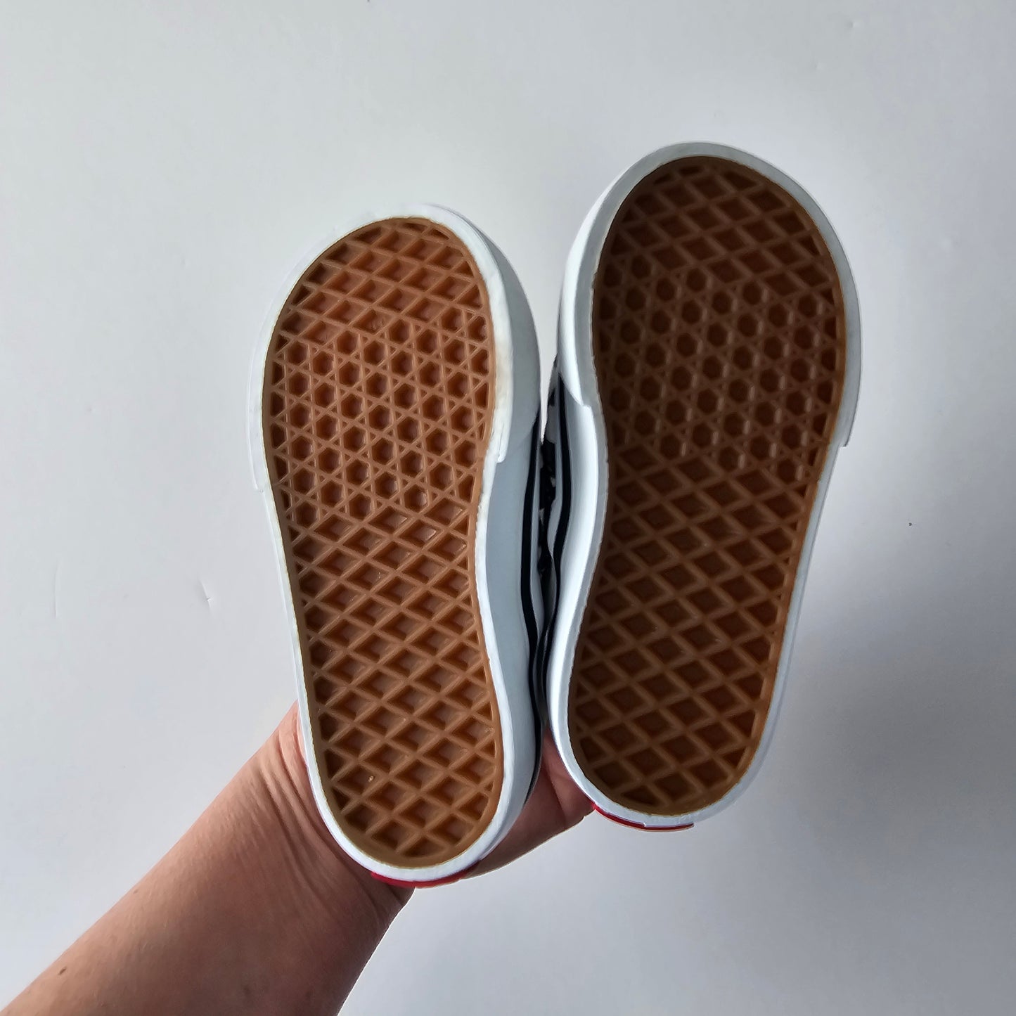 Checkerboard Slip-On Vans - Size 5 US Toddler
