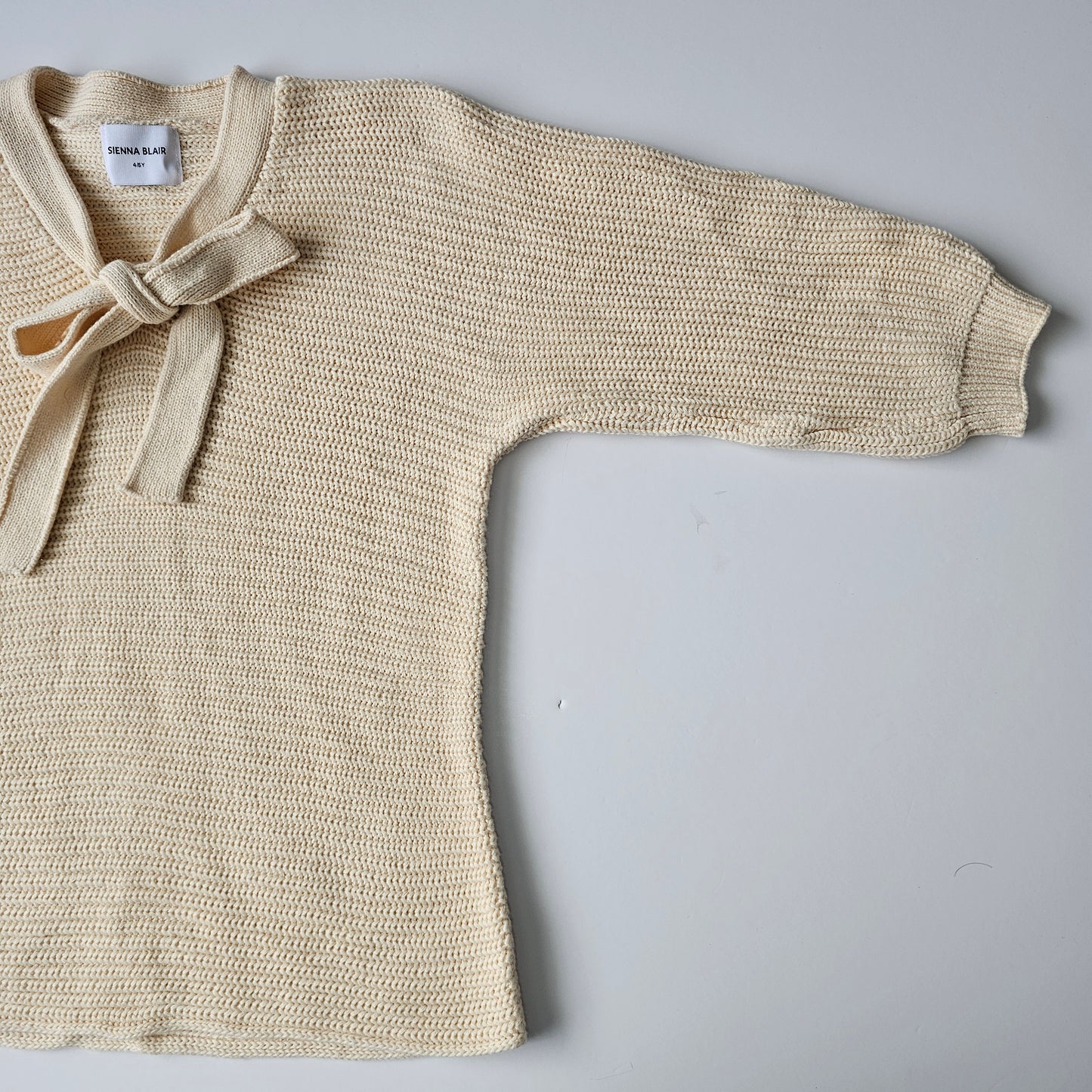 Sienna Blair Tie Knit - Size 4-5 (generous fit)