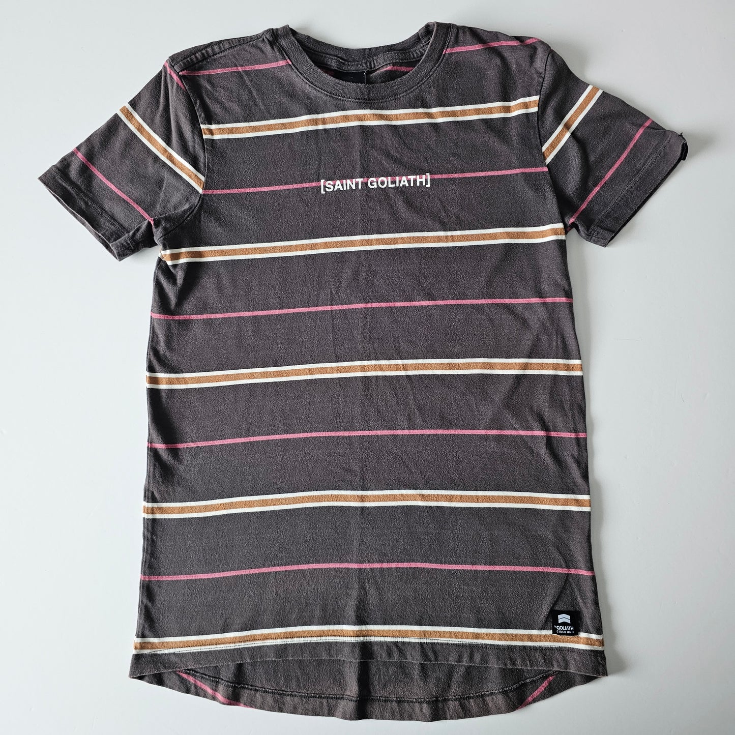 St Goliath Stripe T-shirt - Size 12