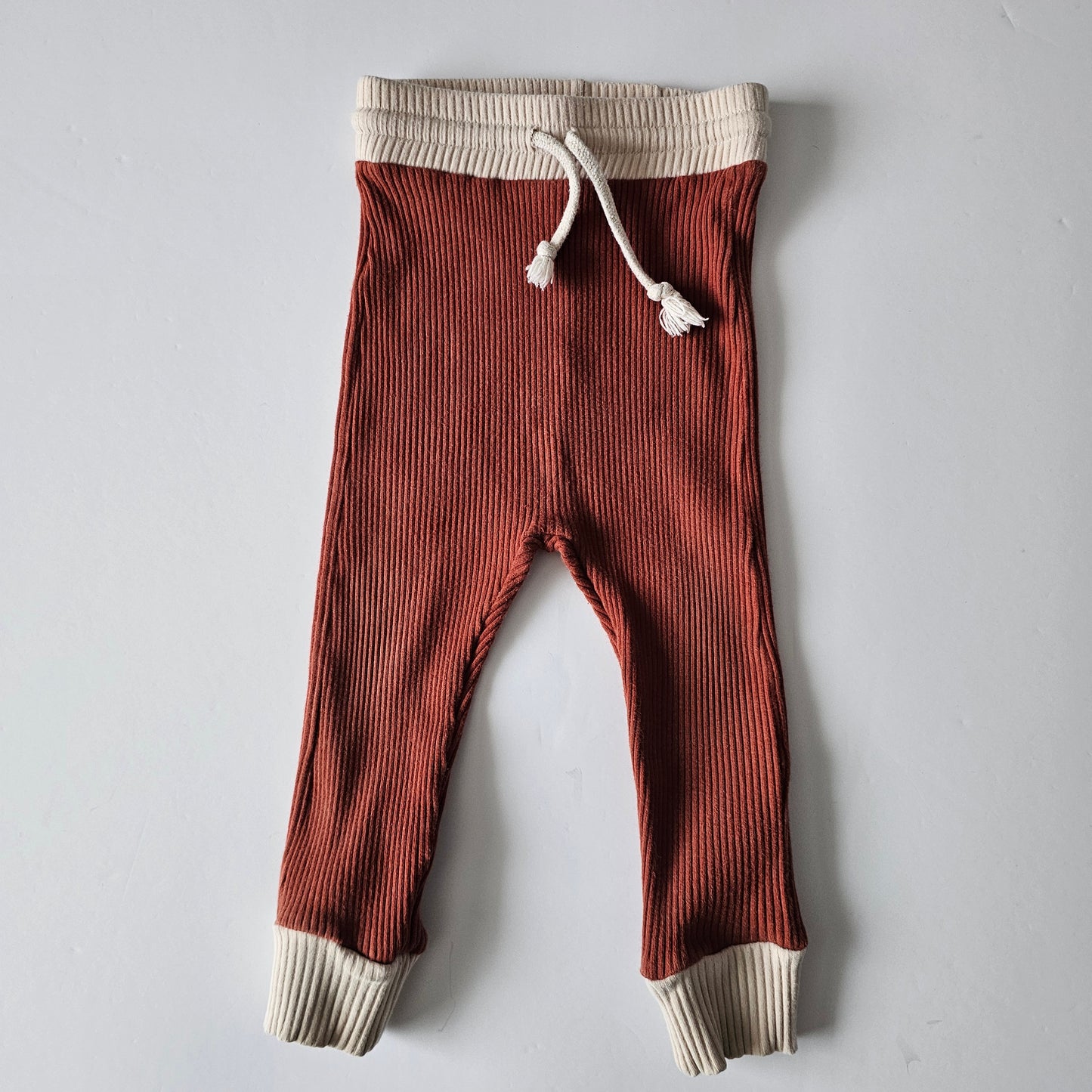 Bel & Below Ribbed Leggings - Size 6-12m