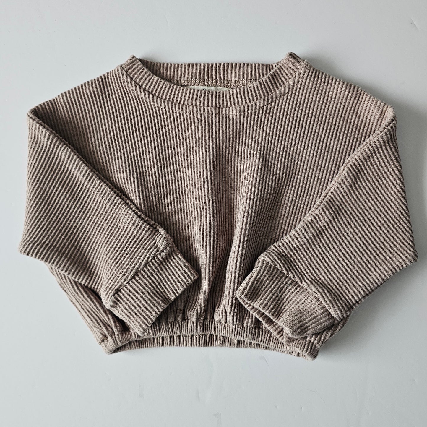 Summer of Eve Oversized Ribbed Top - Size 3-6m