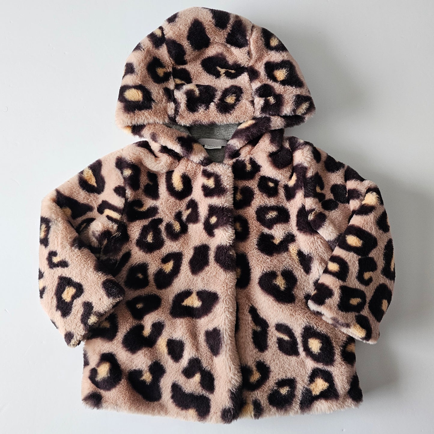 Next Leopard Print Coat - Size 18-24m