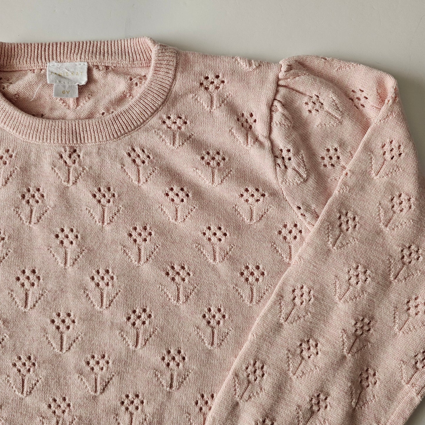Jamie Kay Marshmallow Marle Antionette Knit Jumper - Size 6