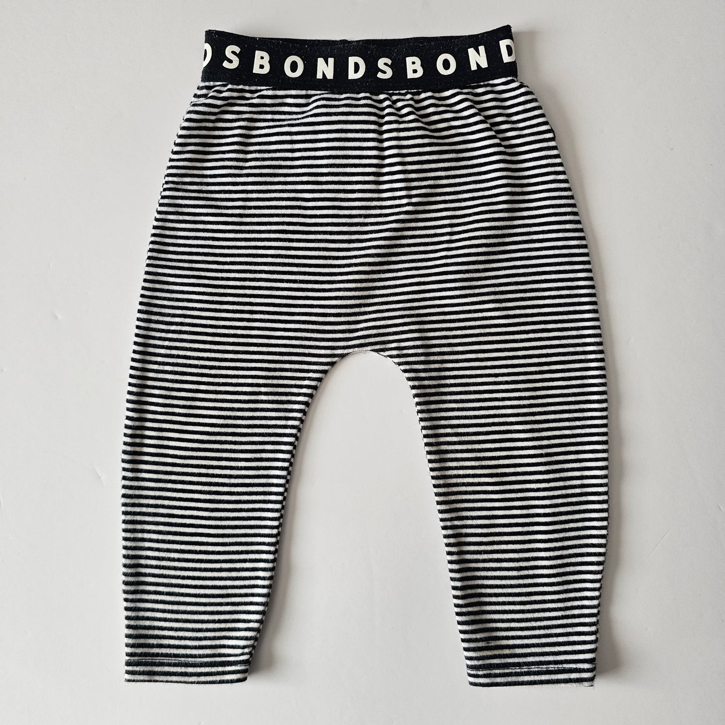 Bonds Stripe Leggings - Size 6-12m