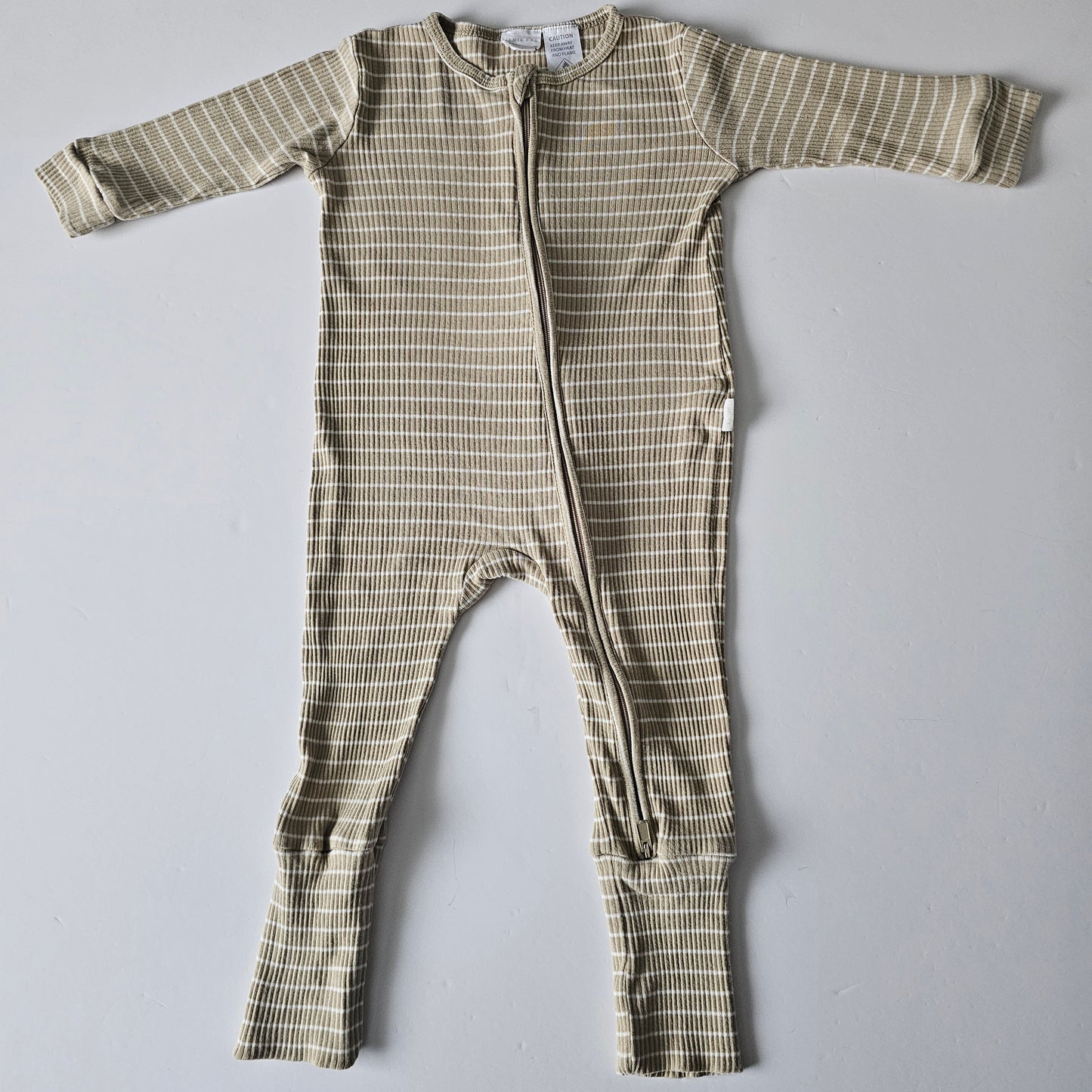Jamie Kay Gracelyn Zip Onsie - Size 6-12m