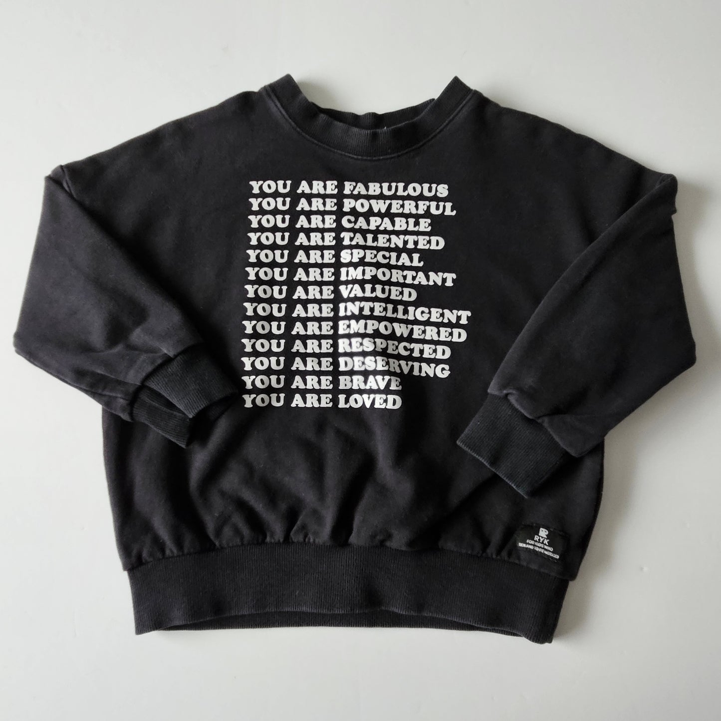 Rock your Kid "You Are" Sweatshirt - Size 4