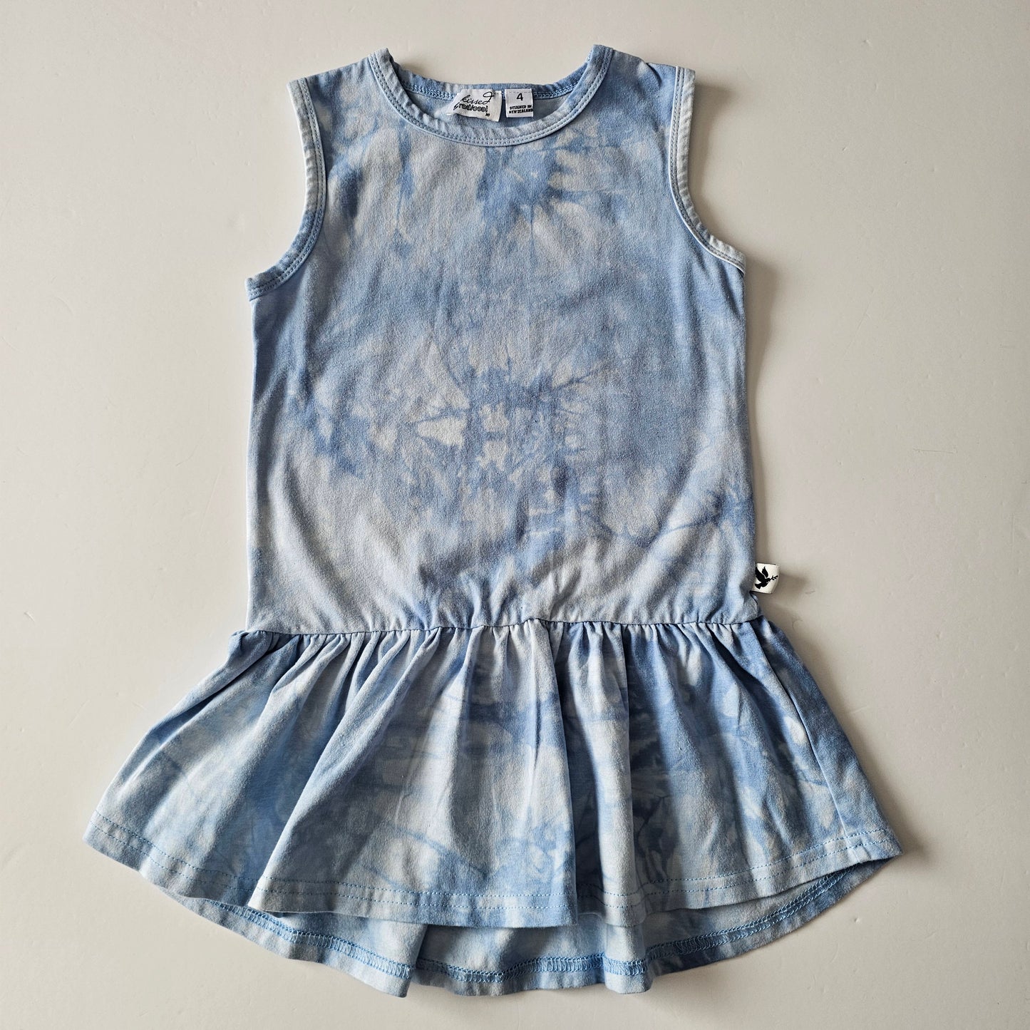 Kissed by Radicool Beach Hangs Frill Dress - Size 3-4