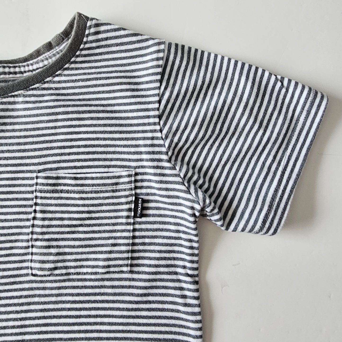 St Goliath Stripe T-shirt - Size 5