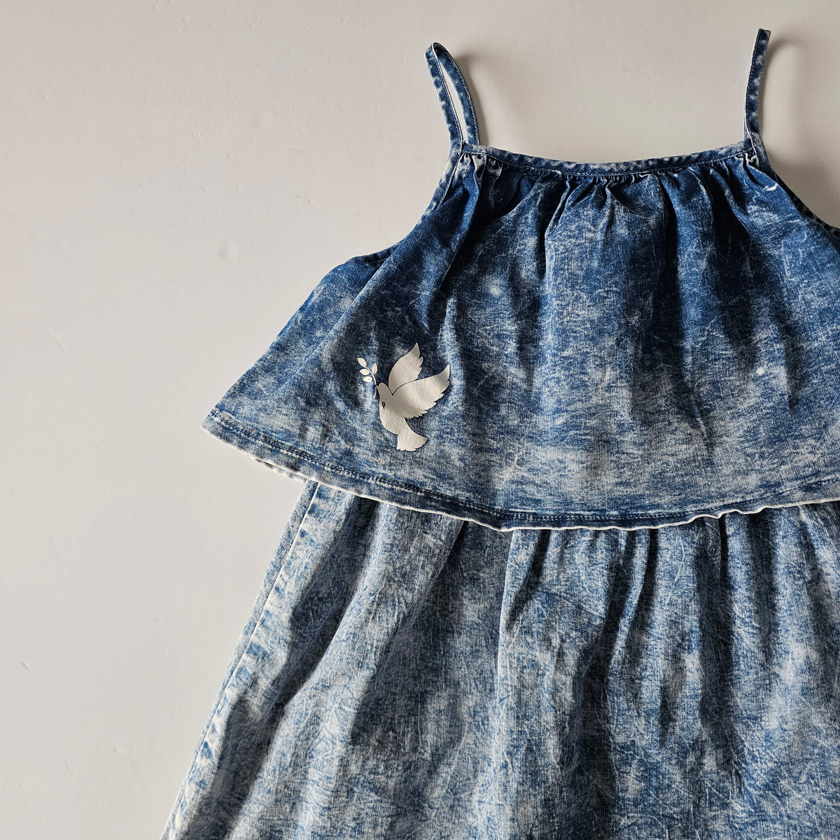 Kissed by Radicool Denim Acid Wash Drees - Size 8