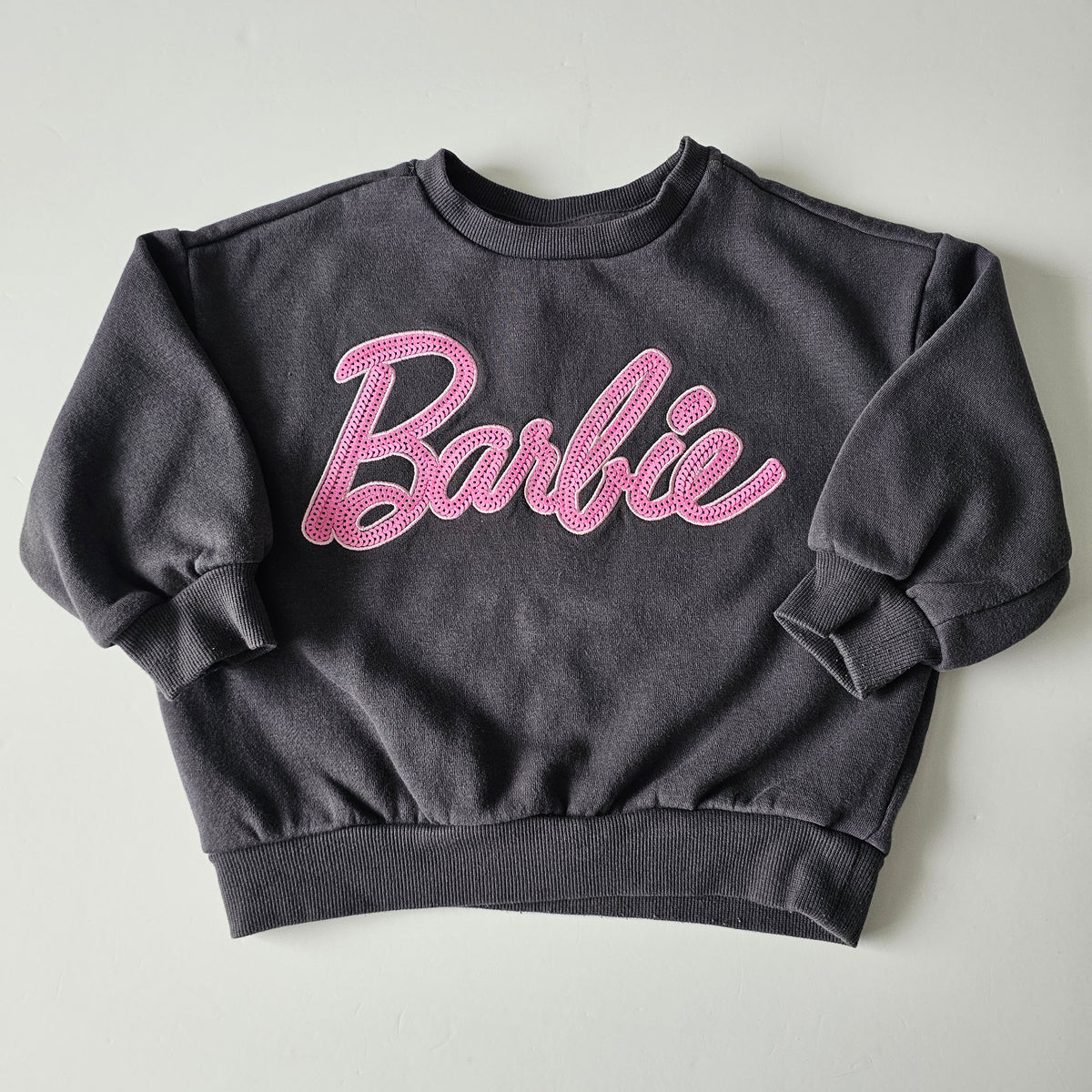 Barbie Sequin Sweatshirt - Size 3