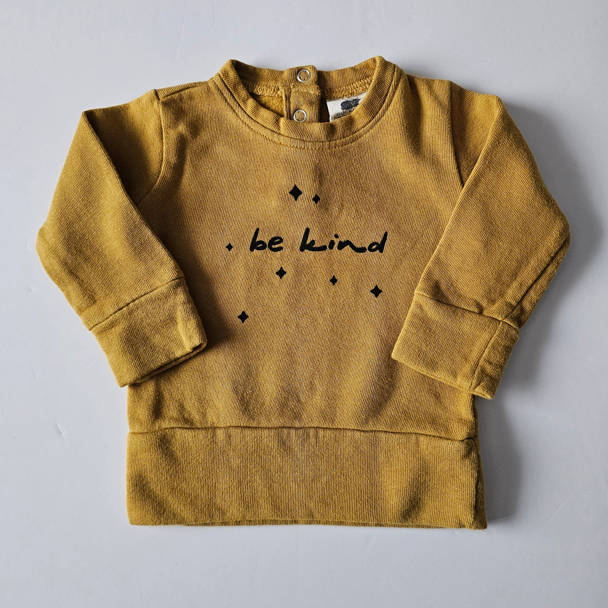 Buck & Baa Be Kind Sweatshirt - Size 3-6m