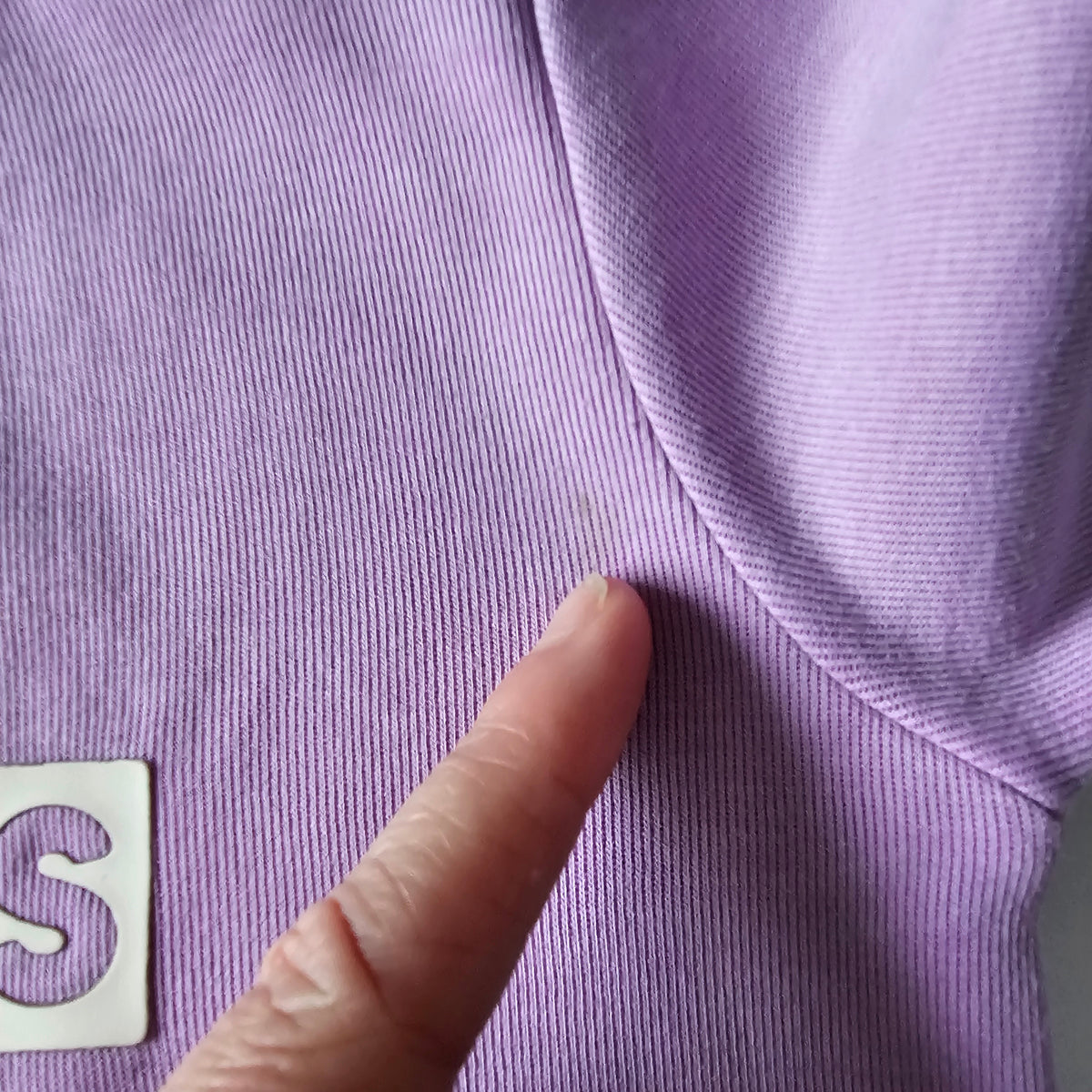 Bonds Tech Zip Onsie (minor flaw) - Size 6-12m