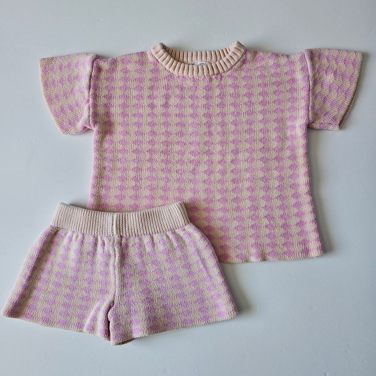 Sienna Blair Knit T-shirt & Shorts Set - Size 3