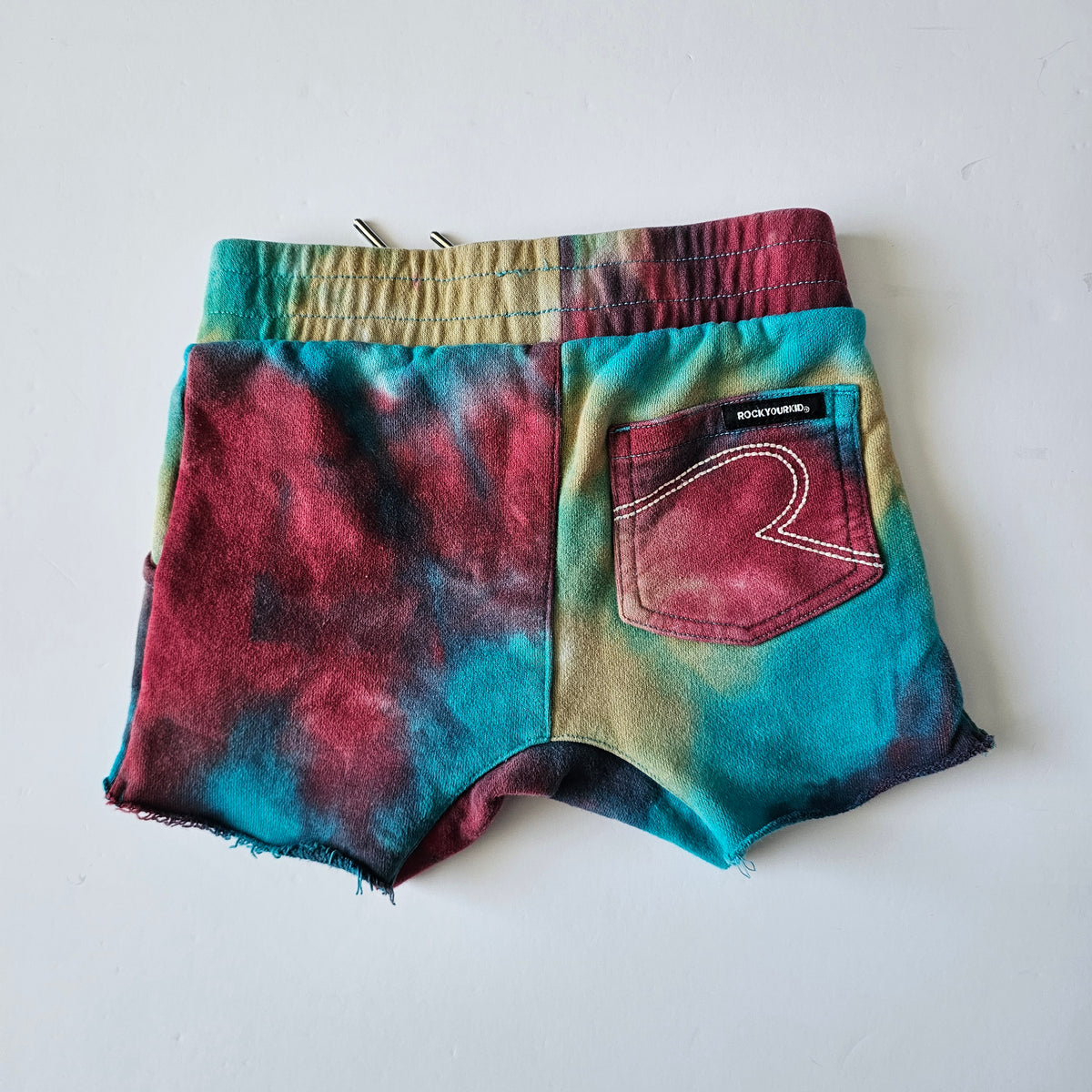 Rock your Kid Tie-dye Shorts - Size 3
