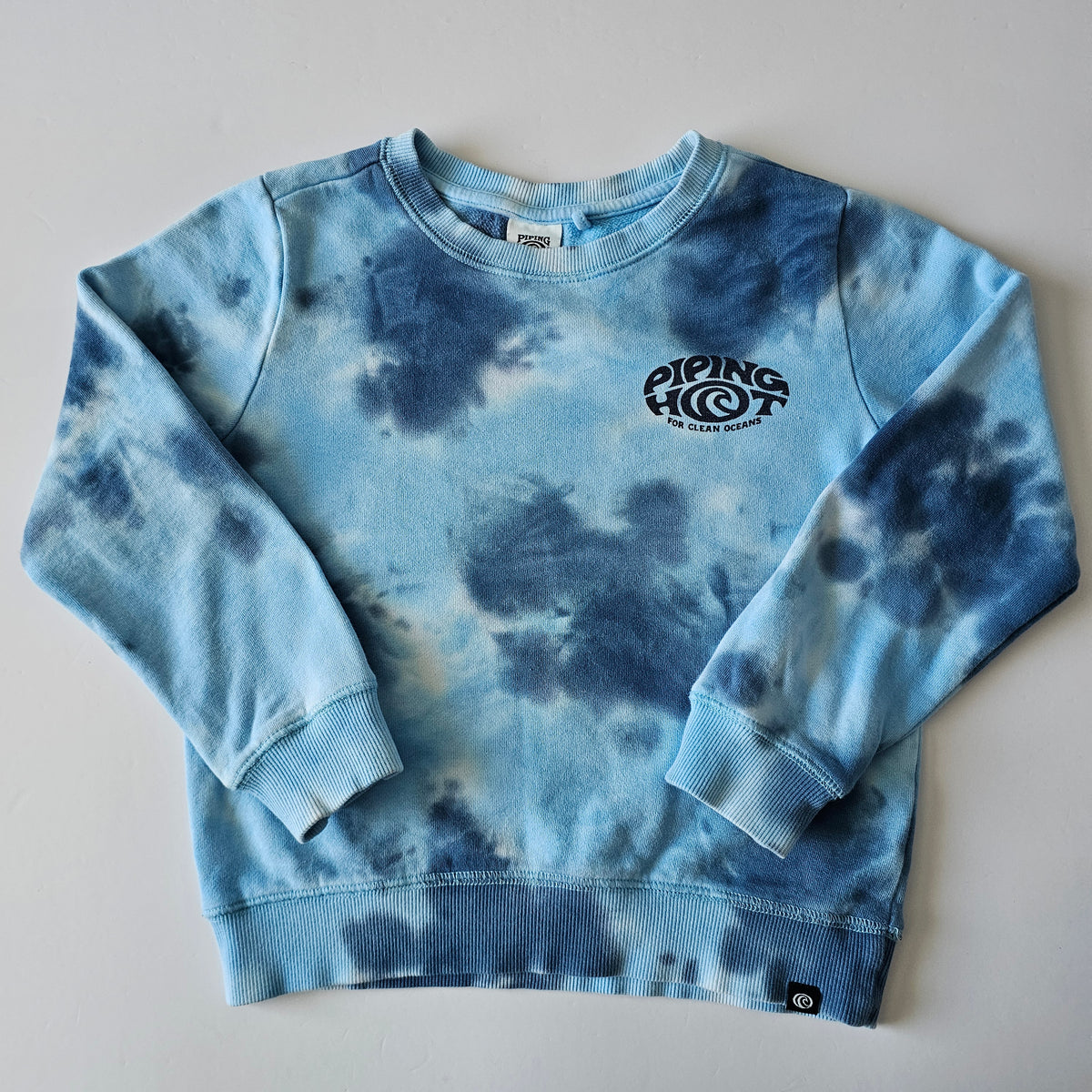 Piping Hot Tie-dye Sweatshirt - Size 7