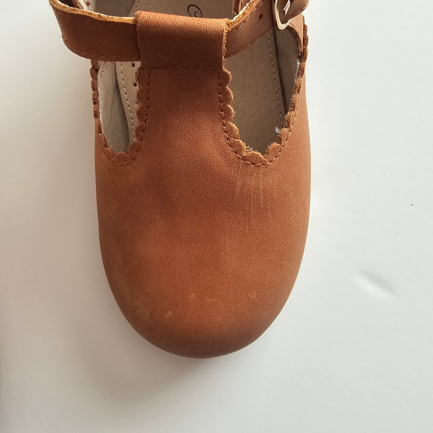 Indi & Co Leather T-Bar Shoes - Size 11 US