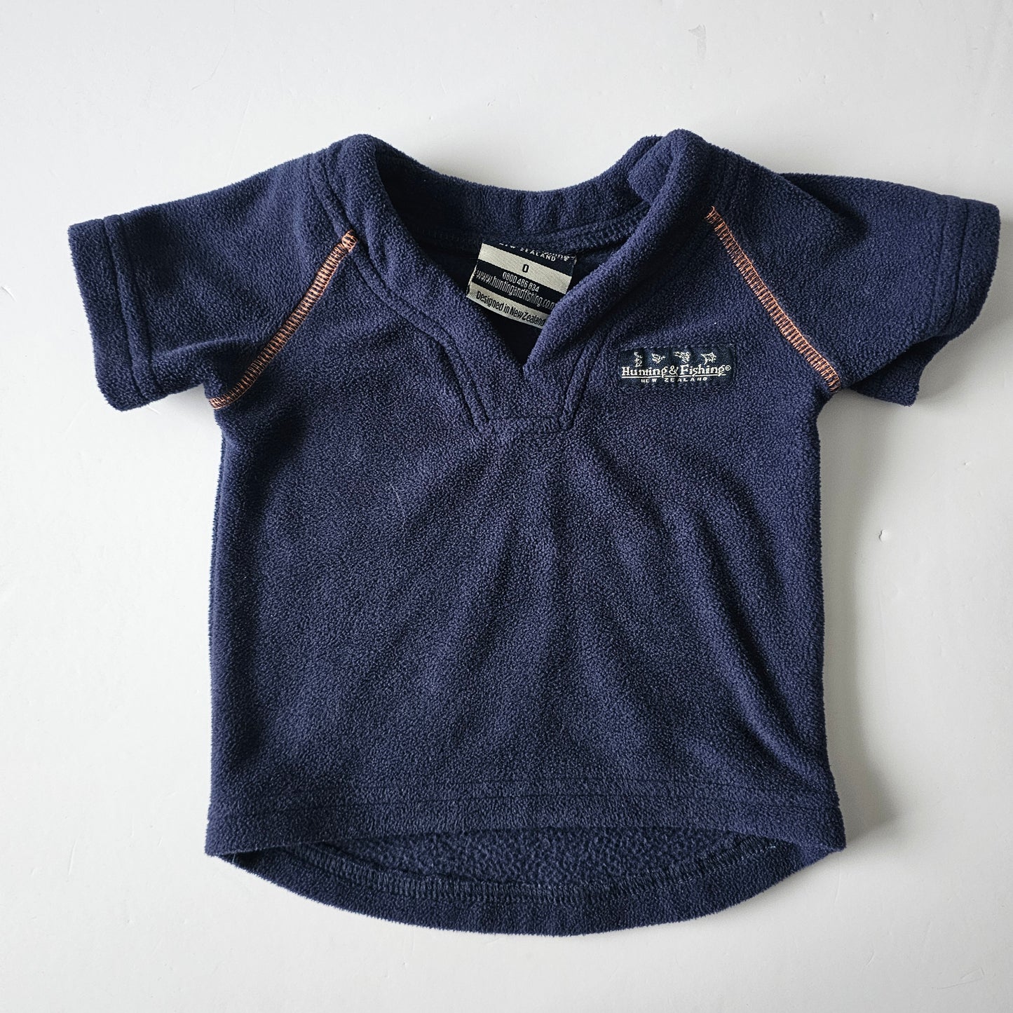 Hunting & Fishing Fleece Tshirt - Size 6-12m