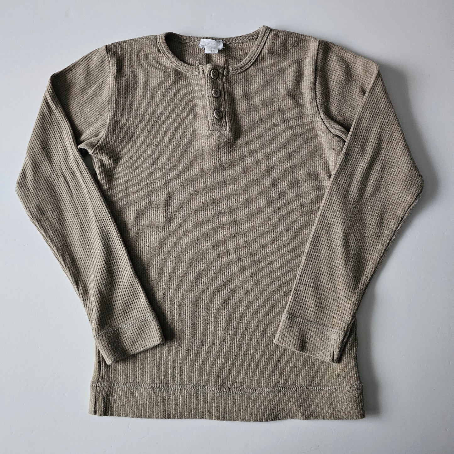 Jamie Kay Ribbed Henley Top - Size 7