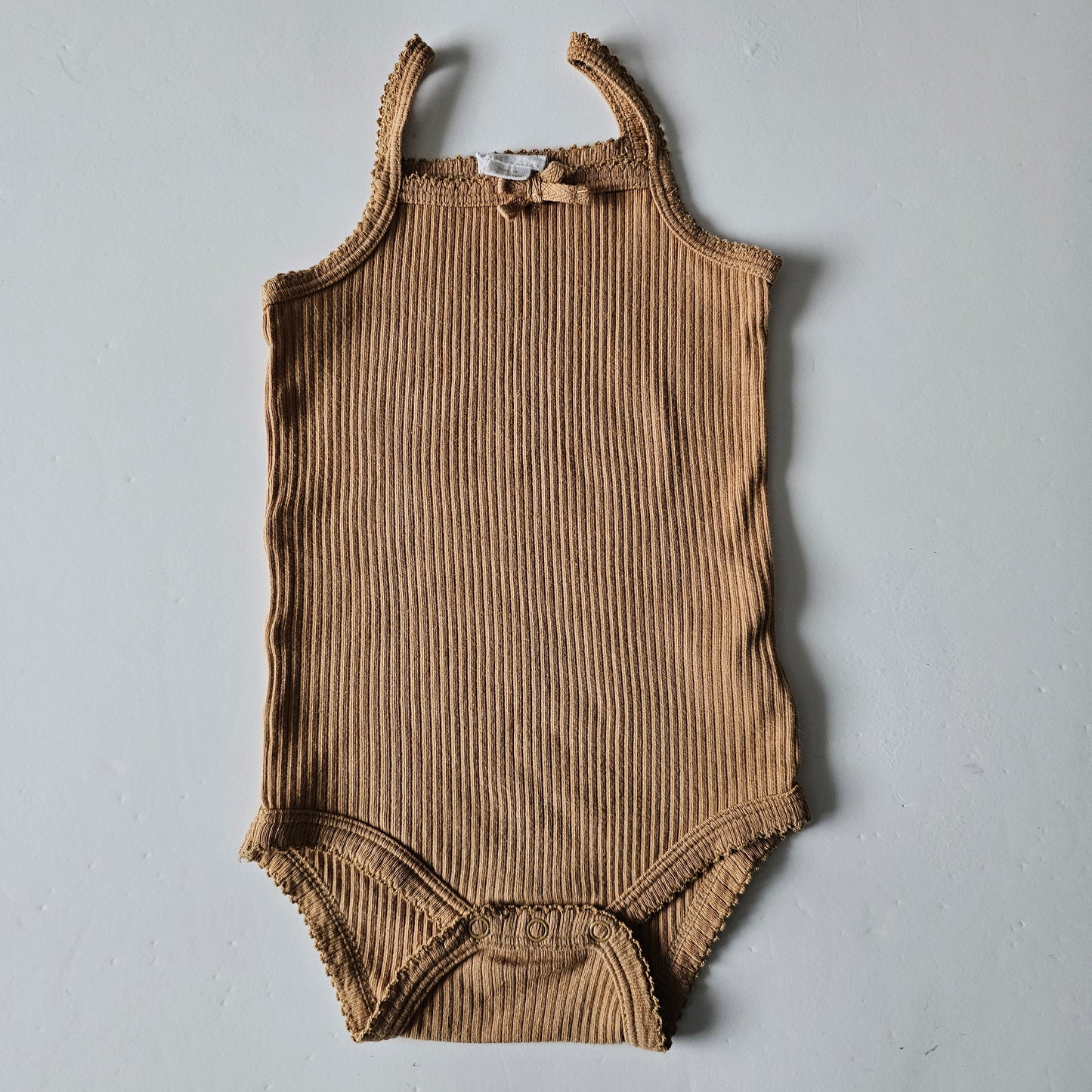 Jamie Kay Ribbed Singlet Bodysuit - Size 6-12m