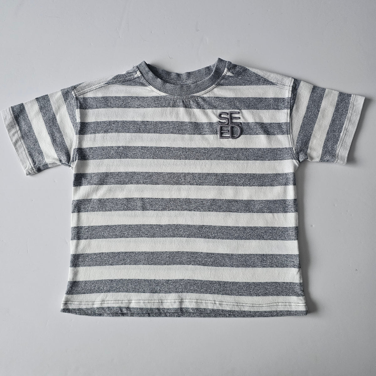 Seed Heritage Logo Stripe T-shirt - Size 2