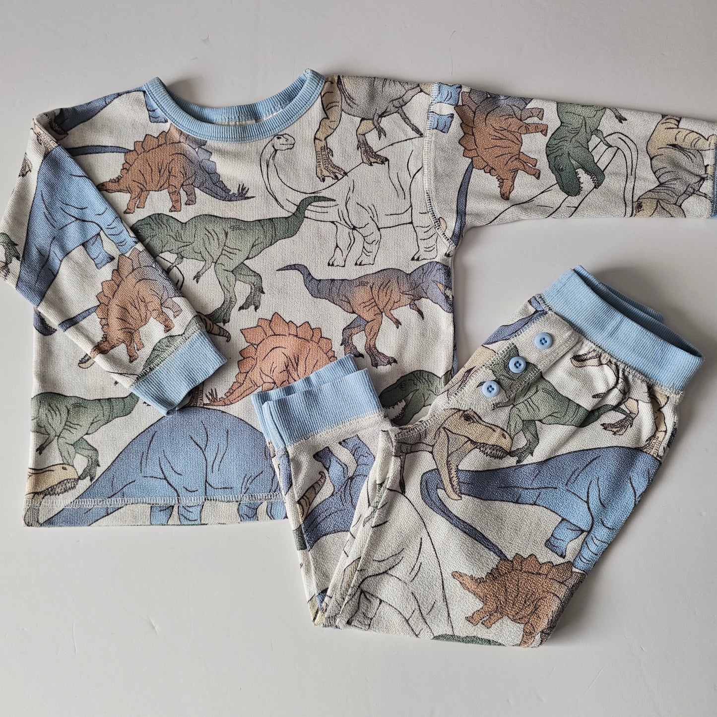 Cotton on Kids Dinosaur PJ Set - Size 2