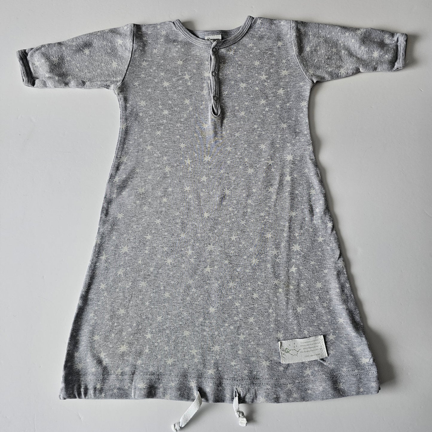 Nature Baby Star Sleeping Gown - Size 0-3m