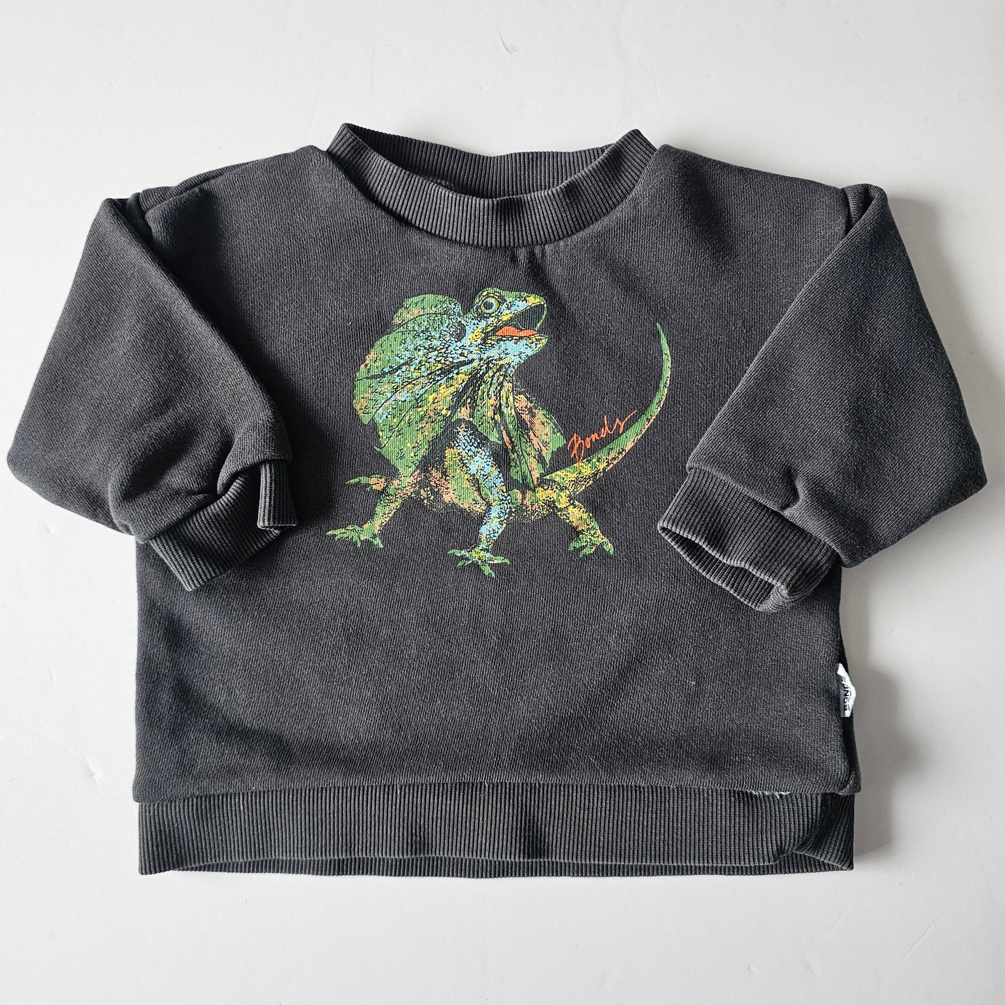 Bonds Dinosaur Sweatshirt - Size 3-6m