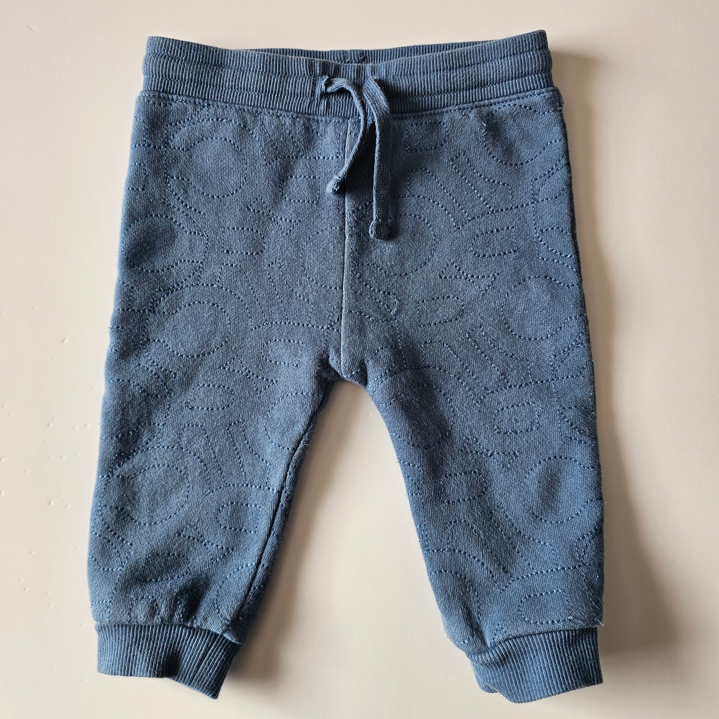 Country Road Quilted Logo Trackpants - Size 6-12m
