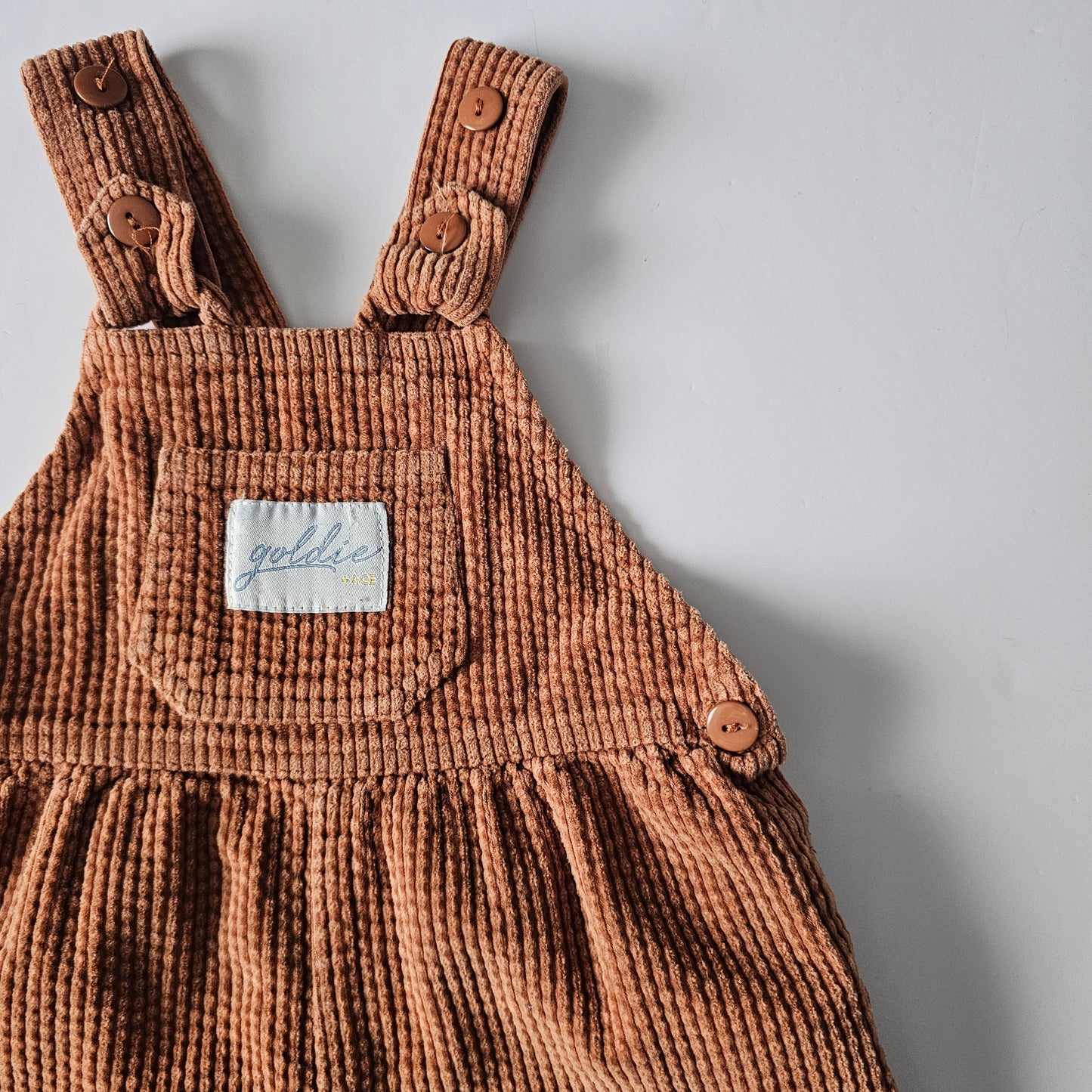 Goldie & Ace Corduroy Overalls - Size 1-2
