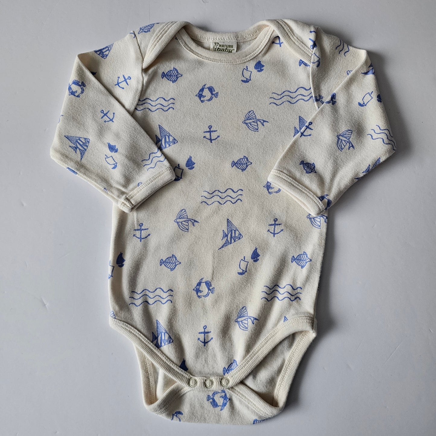 Nature Baby Atlantic Bodysuit- Size 3-6m