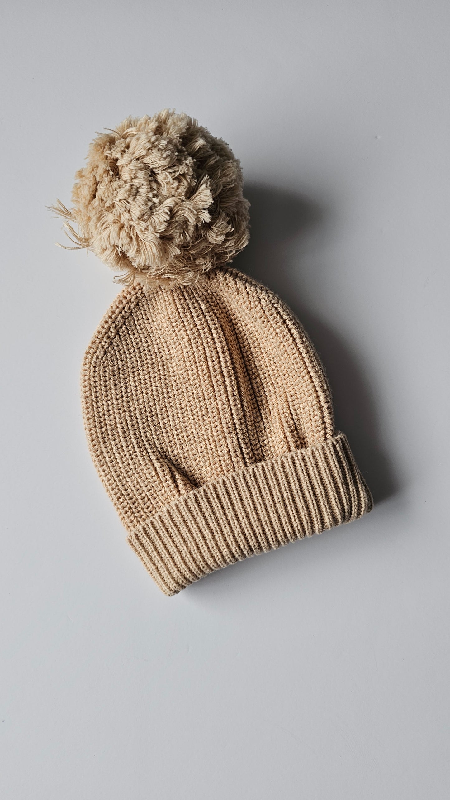 Buck & Baa Knit Beanie - Size 0-6m