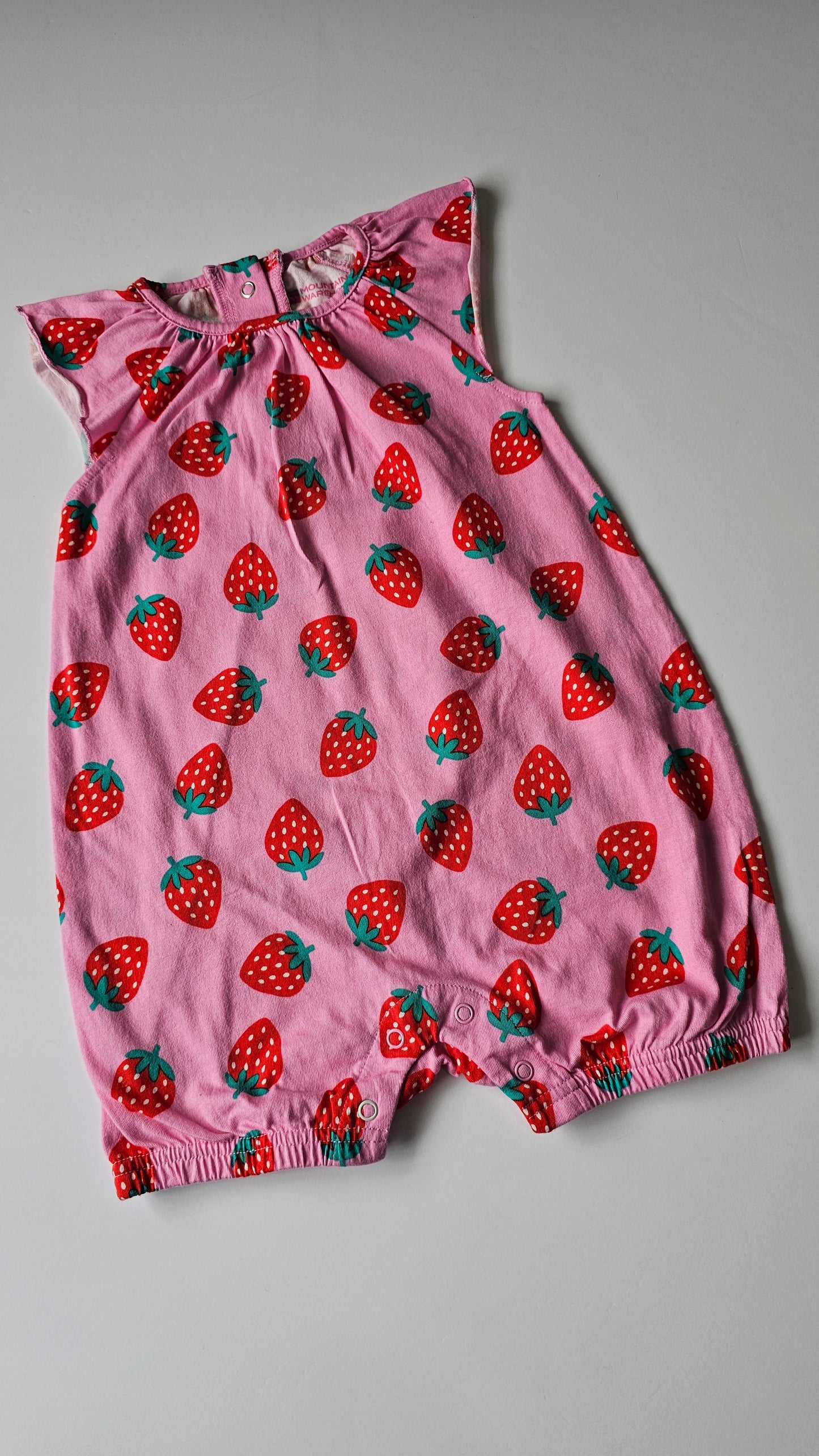 Mountain Warehouse Strawberry Romper - Size 18-24m