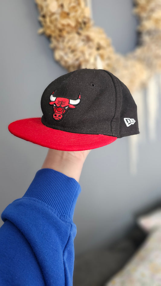 New Era Bulls Snapback Cap - Size Infant (6m-2yr approx)