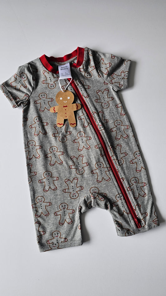 Teeny Weeny Gingerbread Zip Onsie *NEW* - Size 3-6m