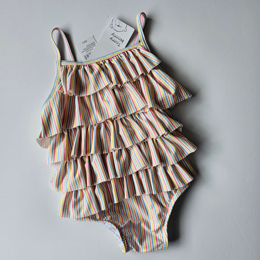 Teeny Weeny Frill Swimsuit *NEW* - Size 6-12m