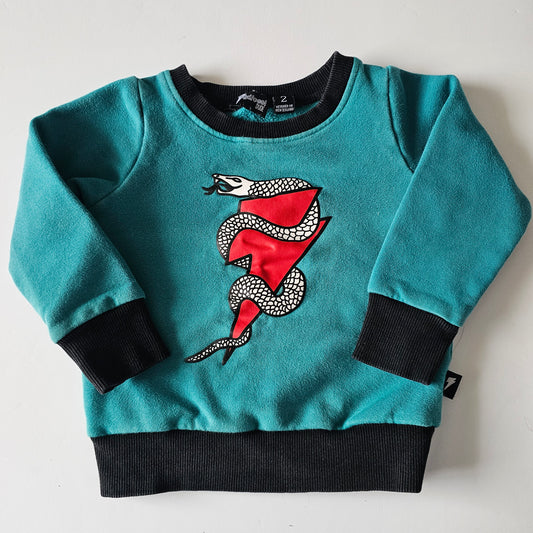 Radicool Snake Sweatshirt - Size 2